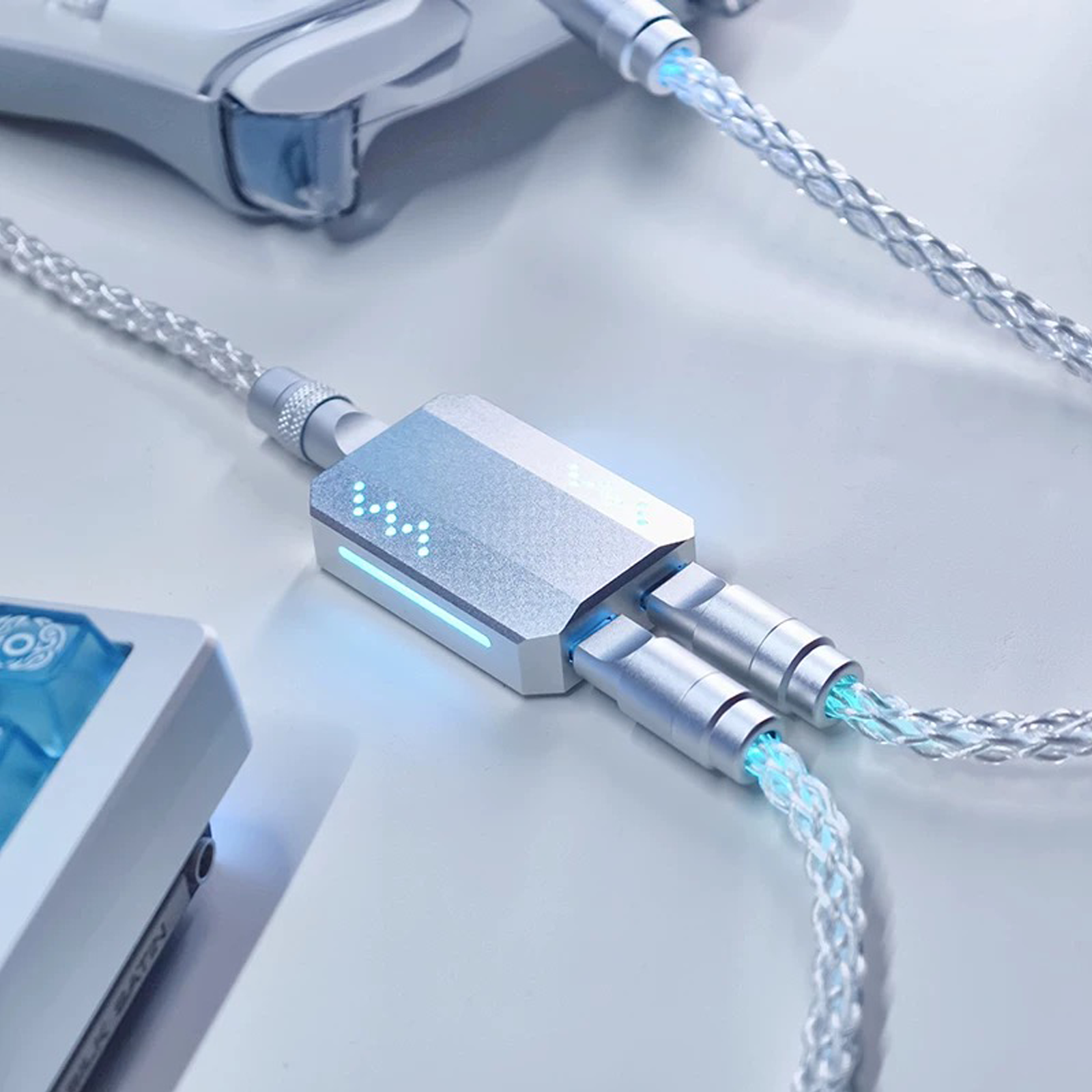 Cavo USB-C ATTACK SHARK C07 PRO 2-in-1 per tastiera/mouse da gaming 8KHz