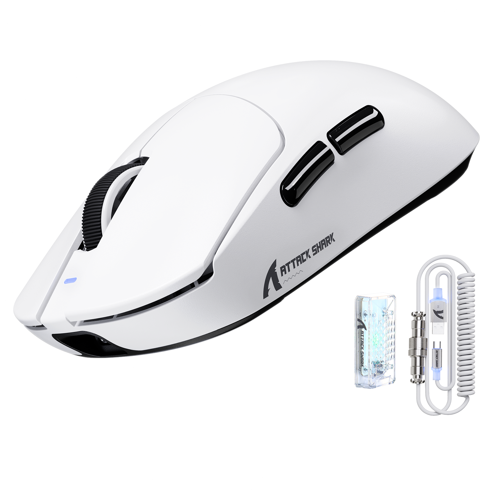 Mouse Gaming Wireless ATTACK SHARK X8 Ultra 8KHz con Cavo Ultra C06
