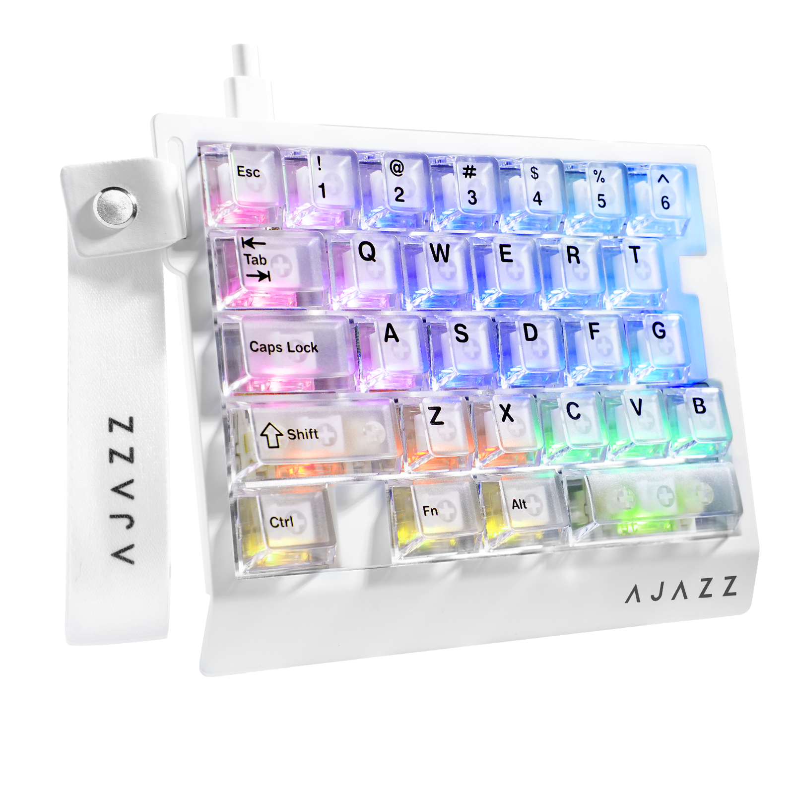 ATTACK SHARK X AJAZZ AK029 Tastiera da Gioco Cablate Monomanuale