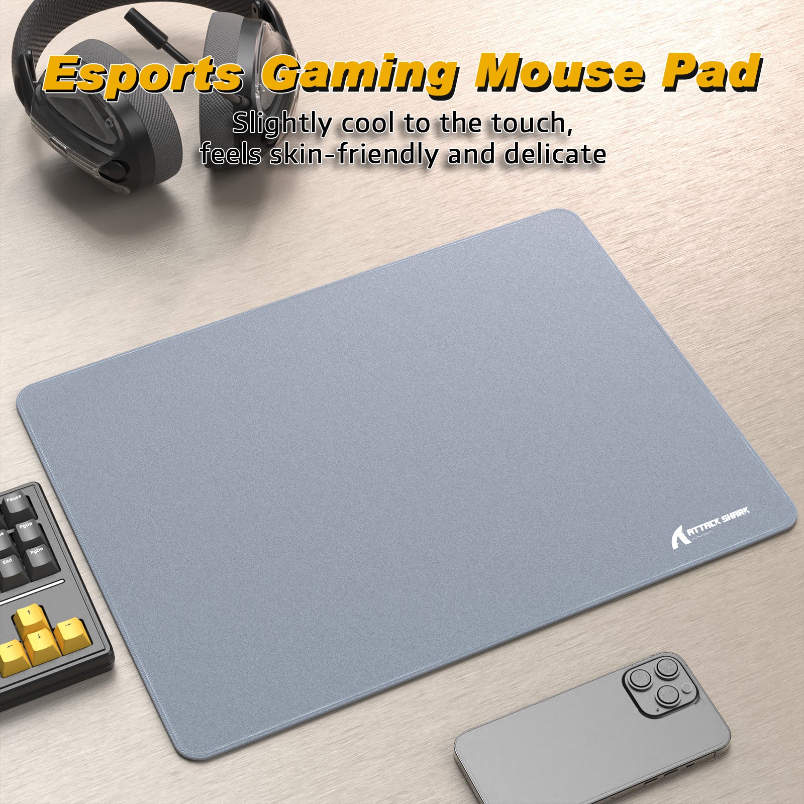 ATTACK SHARK CM02SE Mousepad da gioco eSport (410x310x4 MM)
