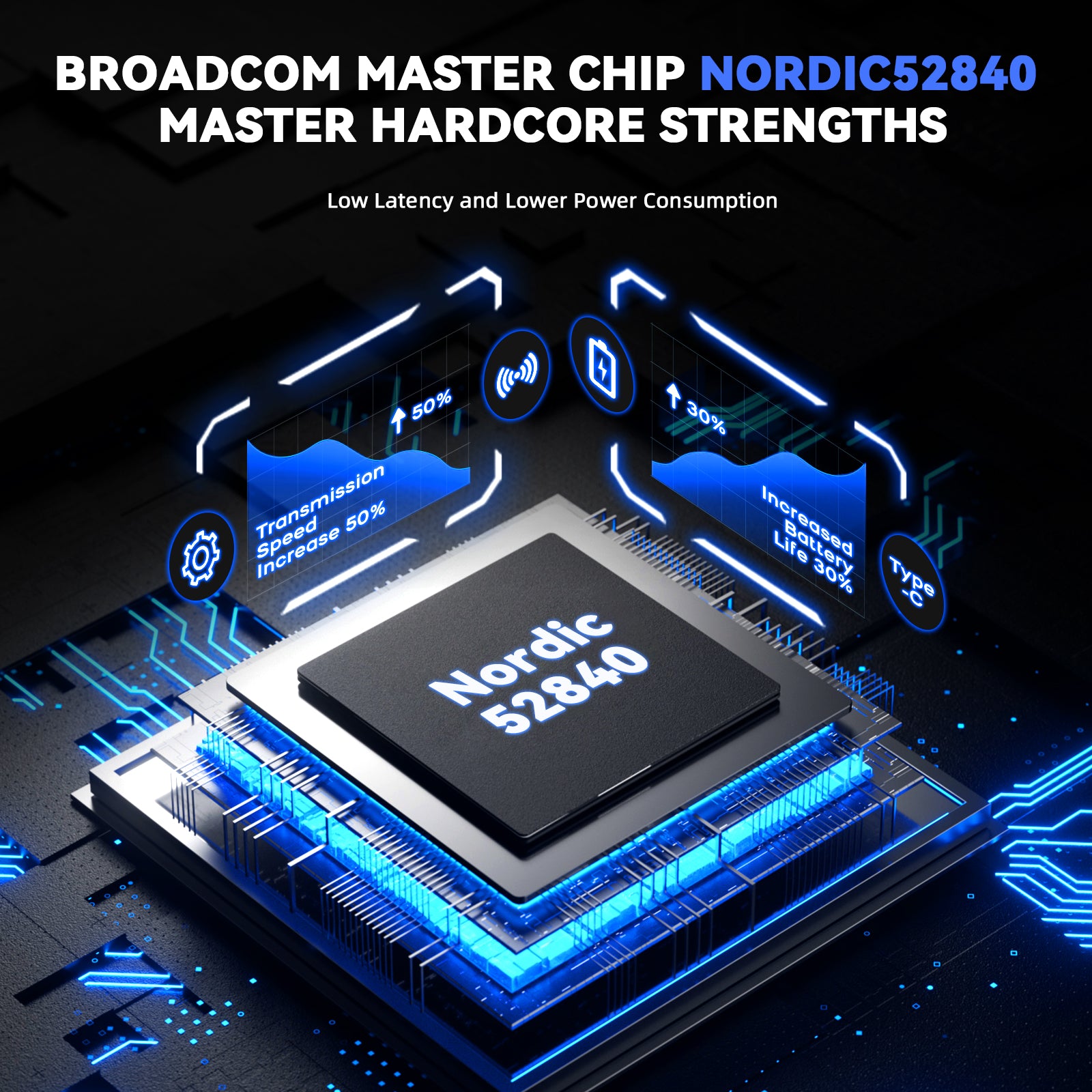 Mouse da gioco wireless tri-mode ATTACK SHARK G3PRO con dock di ricarica, 25000 DPI, ultraleggero