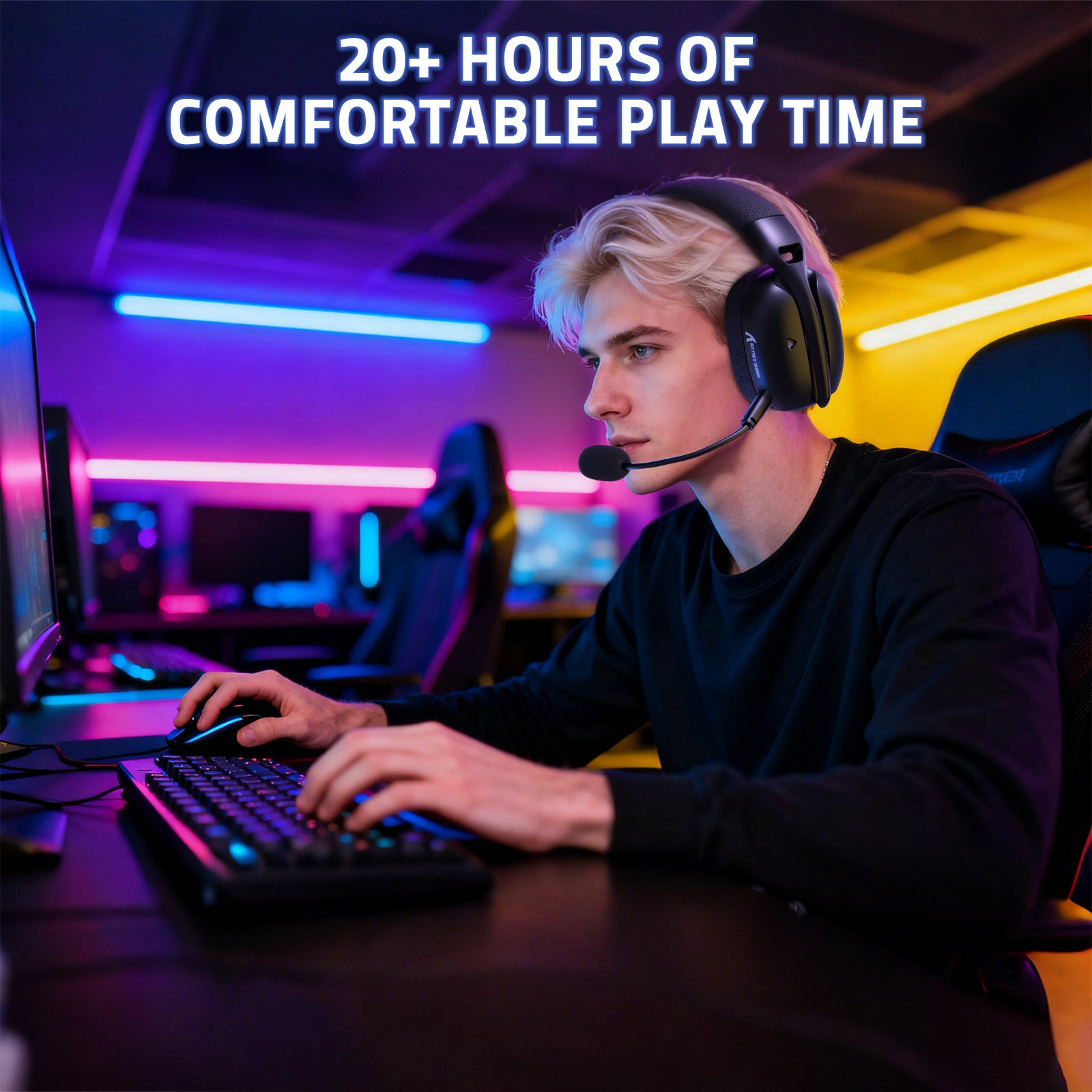 ATTACK SHARK L80PRO Cuffie da Gaming Wireless