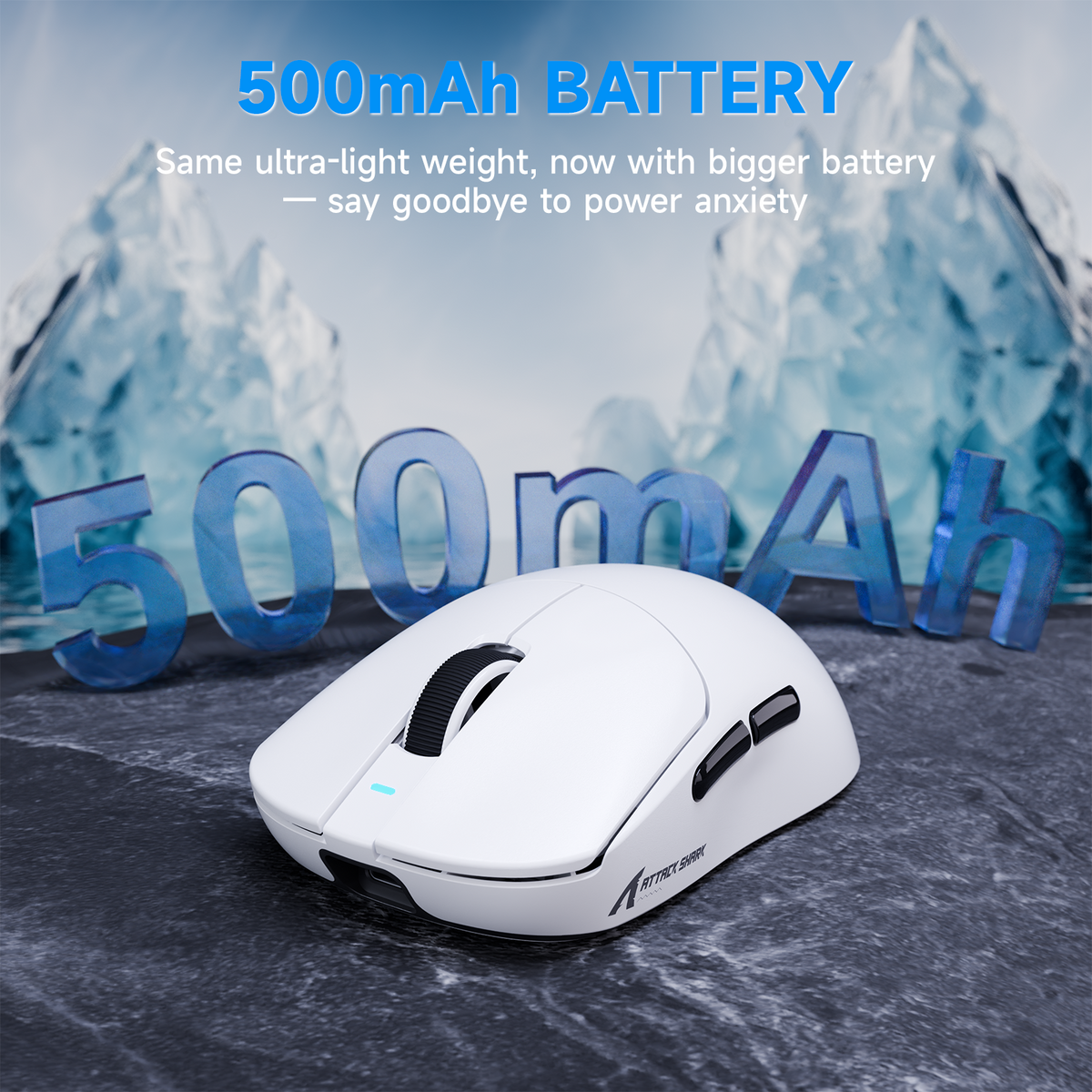 Mouse da gaming wireless tri-modalità ATTACK SHARK X8 PLUS con cavo C06 ULTRA