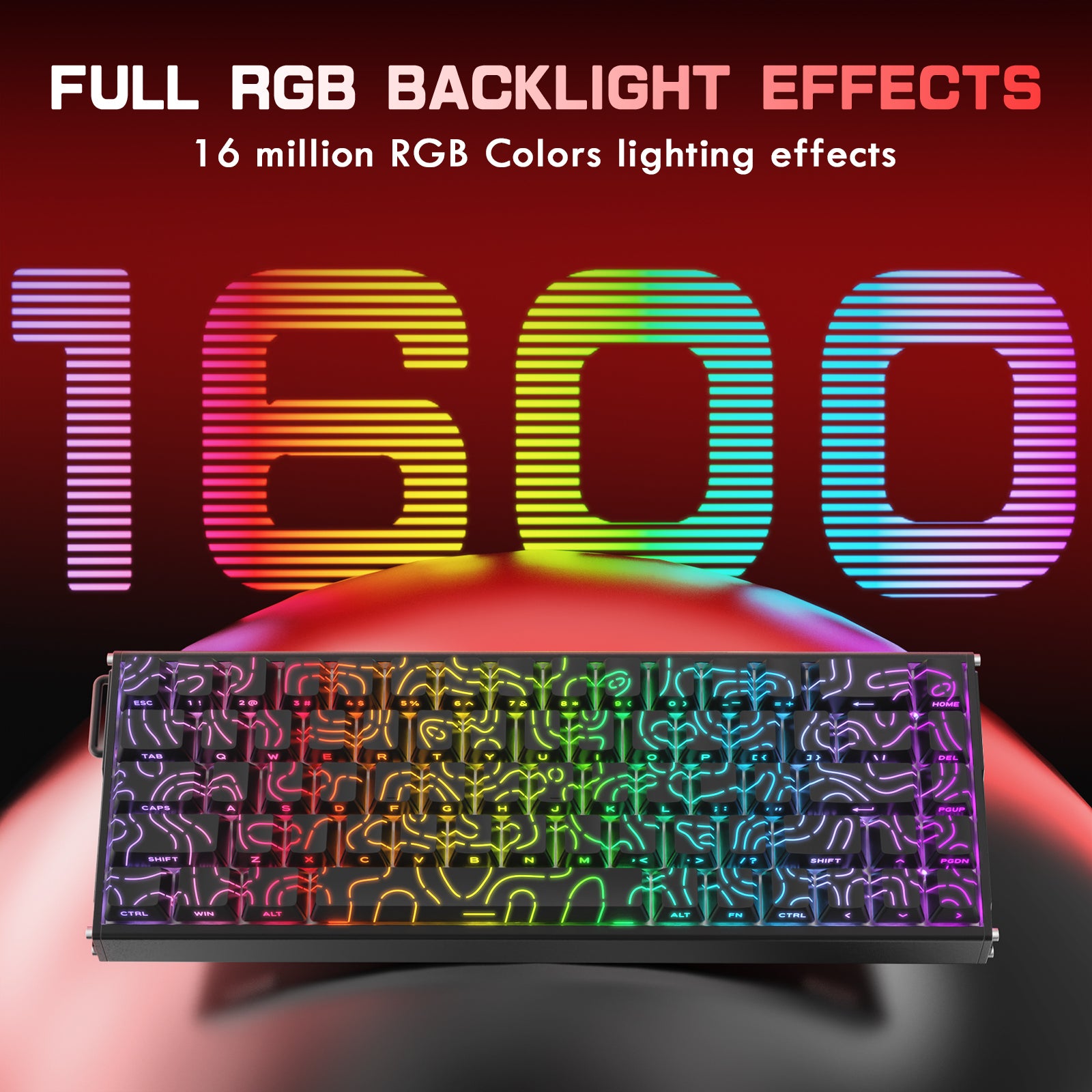 ATTACK SHARK X68MAX HE Rapid Trigger CNC Aluminum Keyboard Magnetic Switch con Cavo Spiralato RGB C01Ultra