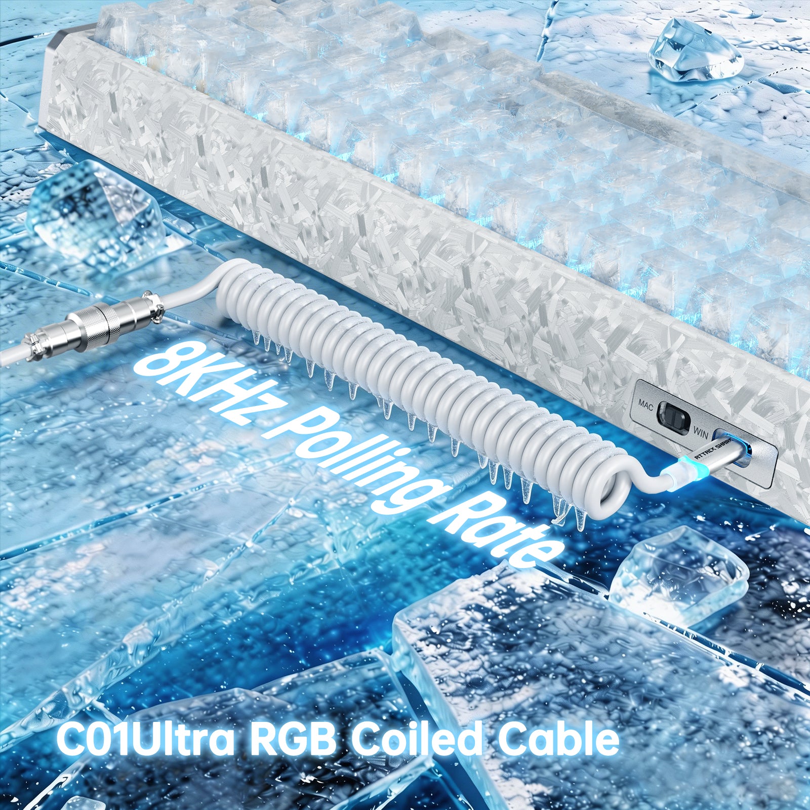 Pacchetto gaming in fibra di carbonio ATTACK SHARK R68 HE & X11 ULTRA