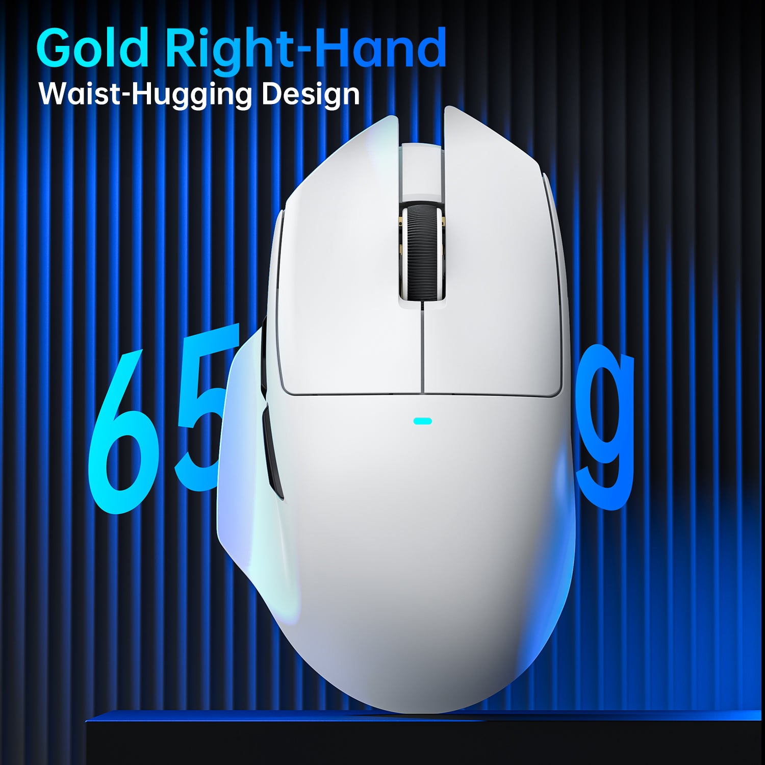 ATTACK SHARK V6 Mouse da Gioco Tri-Mode Ultra-Leggero
