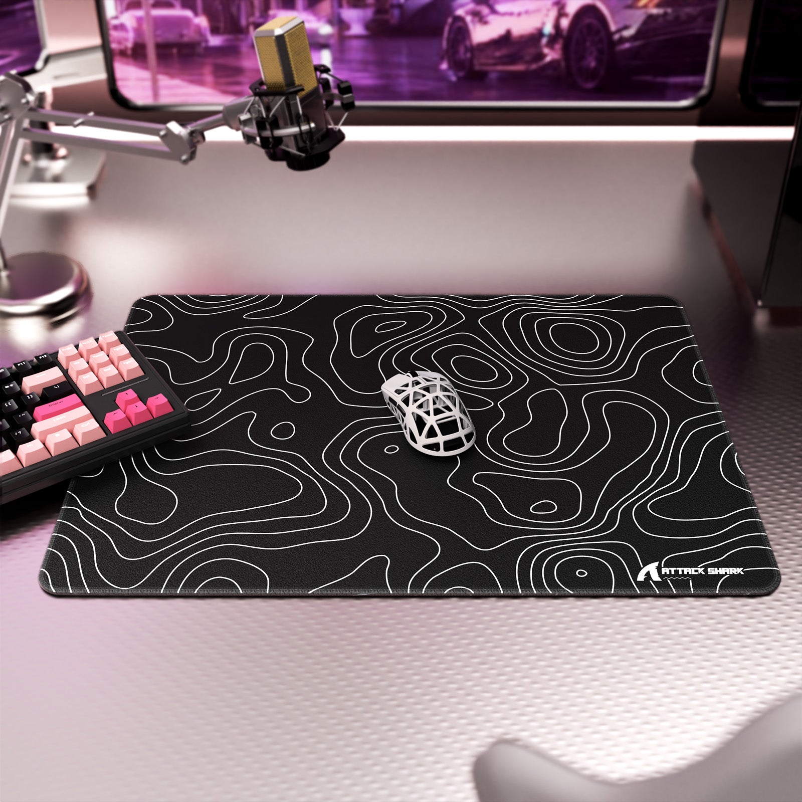 ATTACK SHARK CM02SE Mousepad da gioco eSport (410x310x4 MM)