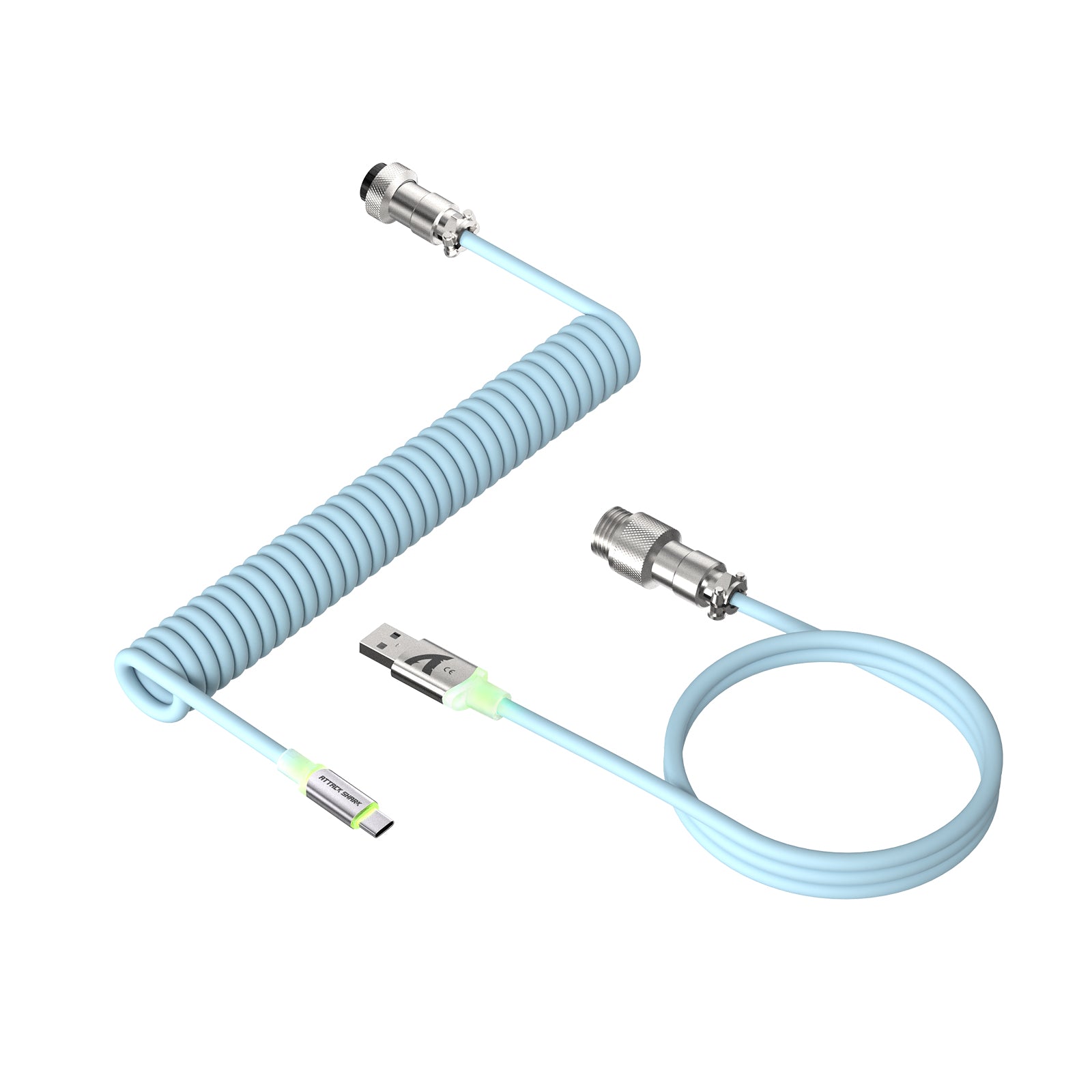 ATTACK SHARK C01Ultra Cavo Aviatore Personalizzato per Tastiera Magnetica 8KHz