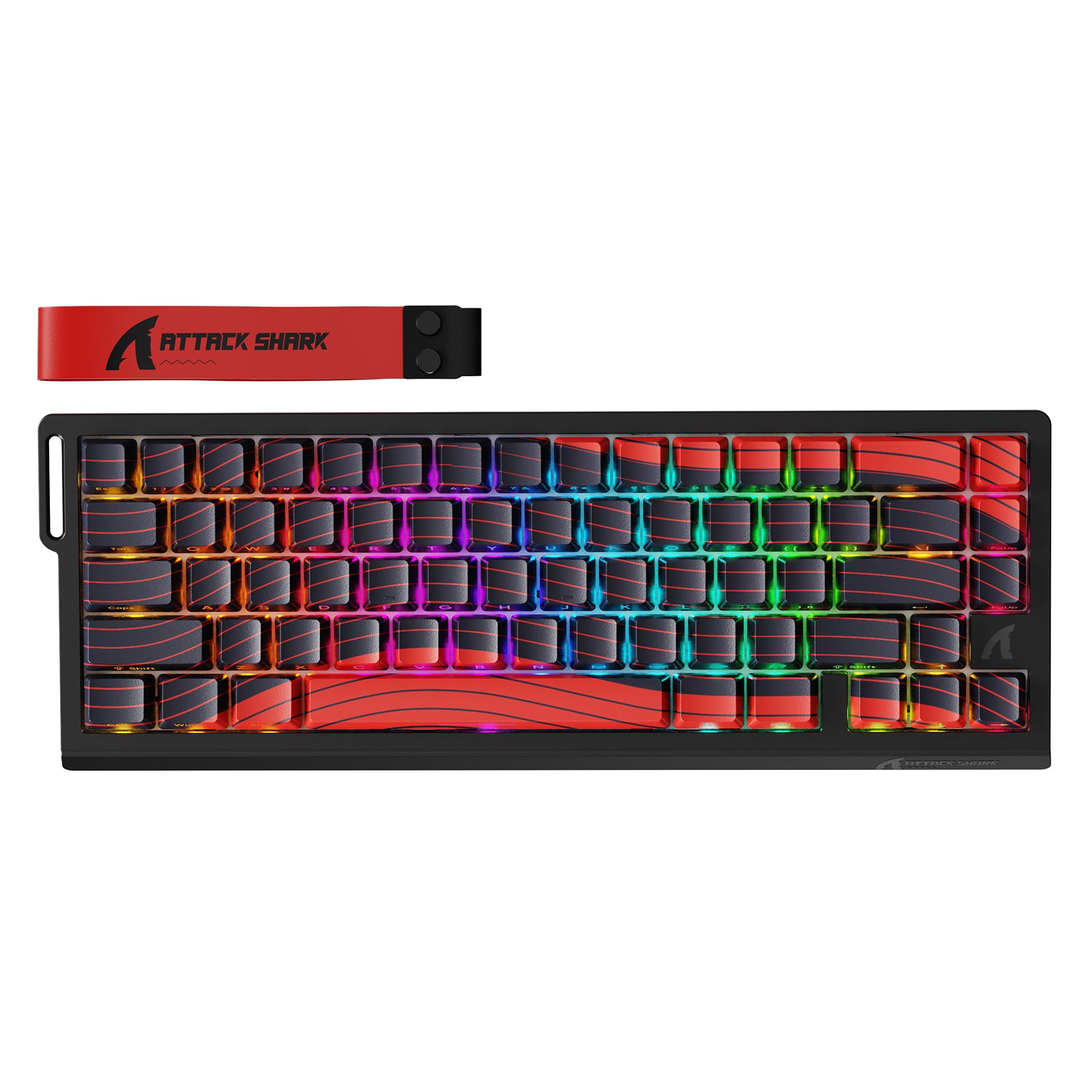 ATTACK SHARK X68PRO HE Tastiera Wireless Rapid Trigger con Switch Magnetico