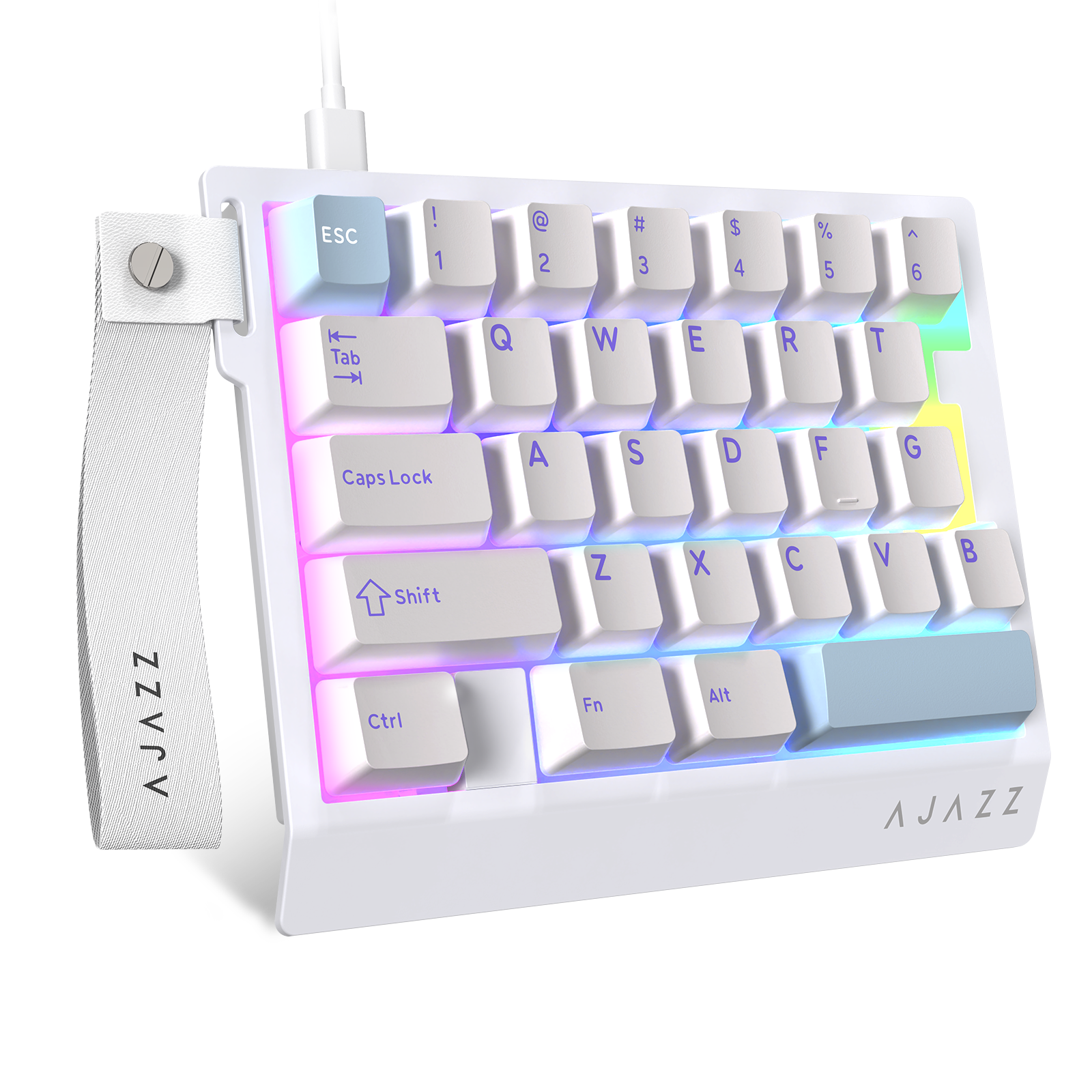 ATTACK SHARK X AJAZZ AK029 Tastiera da Gioco Cablate Monomanuale