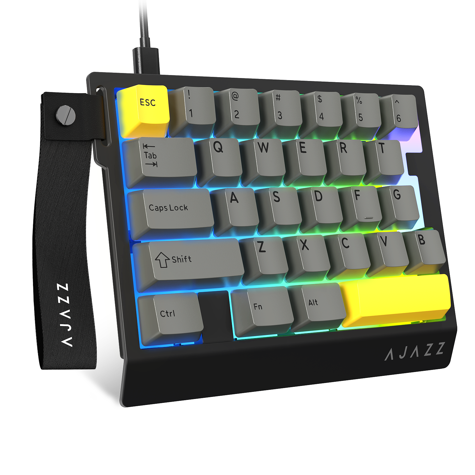 ATTACK SHARK X AJAZZ AK029 Tastiera da Gioco Cablate Monomanuale