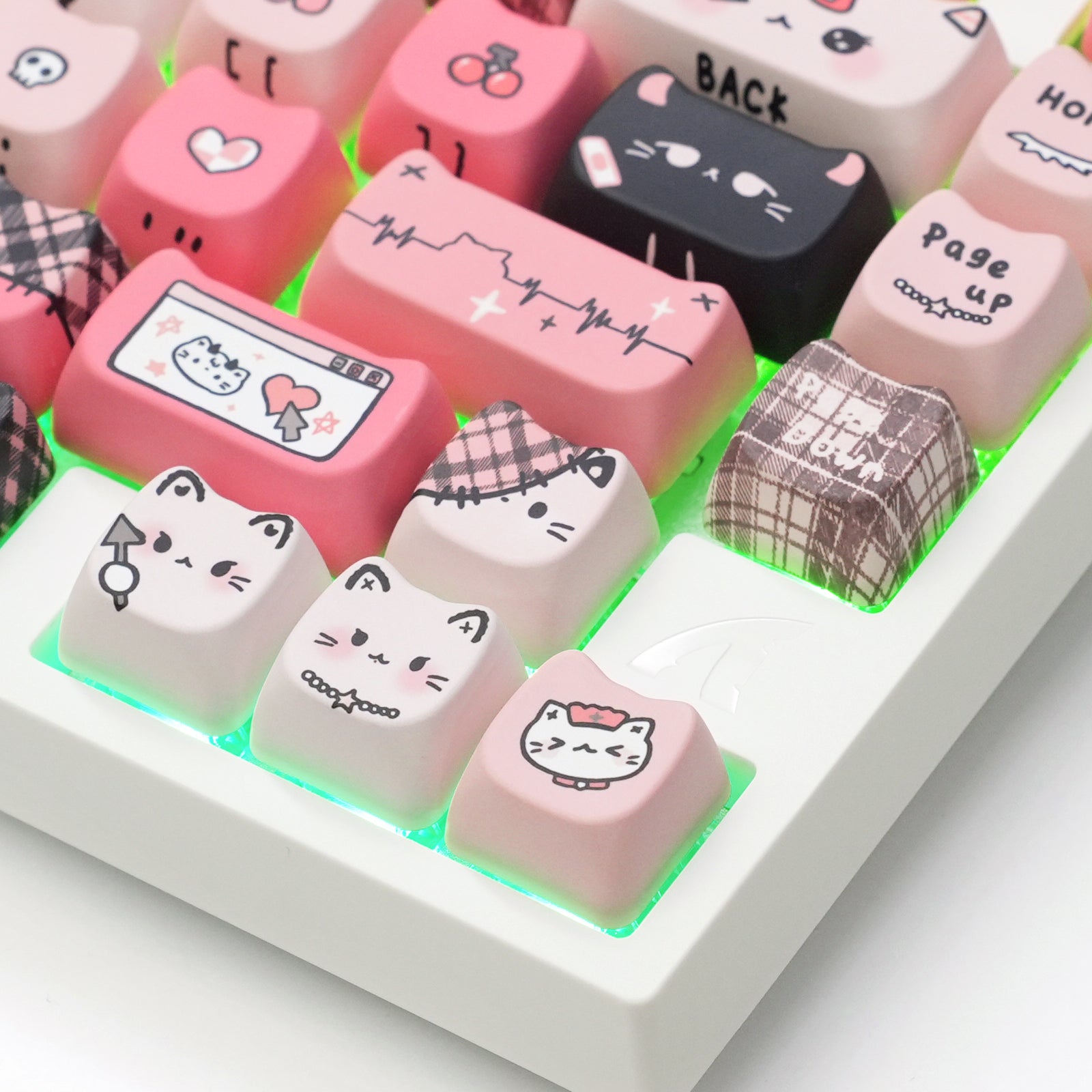 ATTACK SHARK SK05 118/119 tasti, keycap PBT, MOA, ANSI