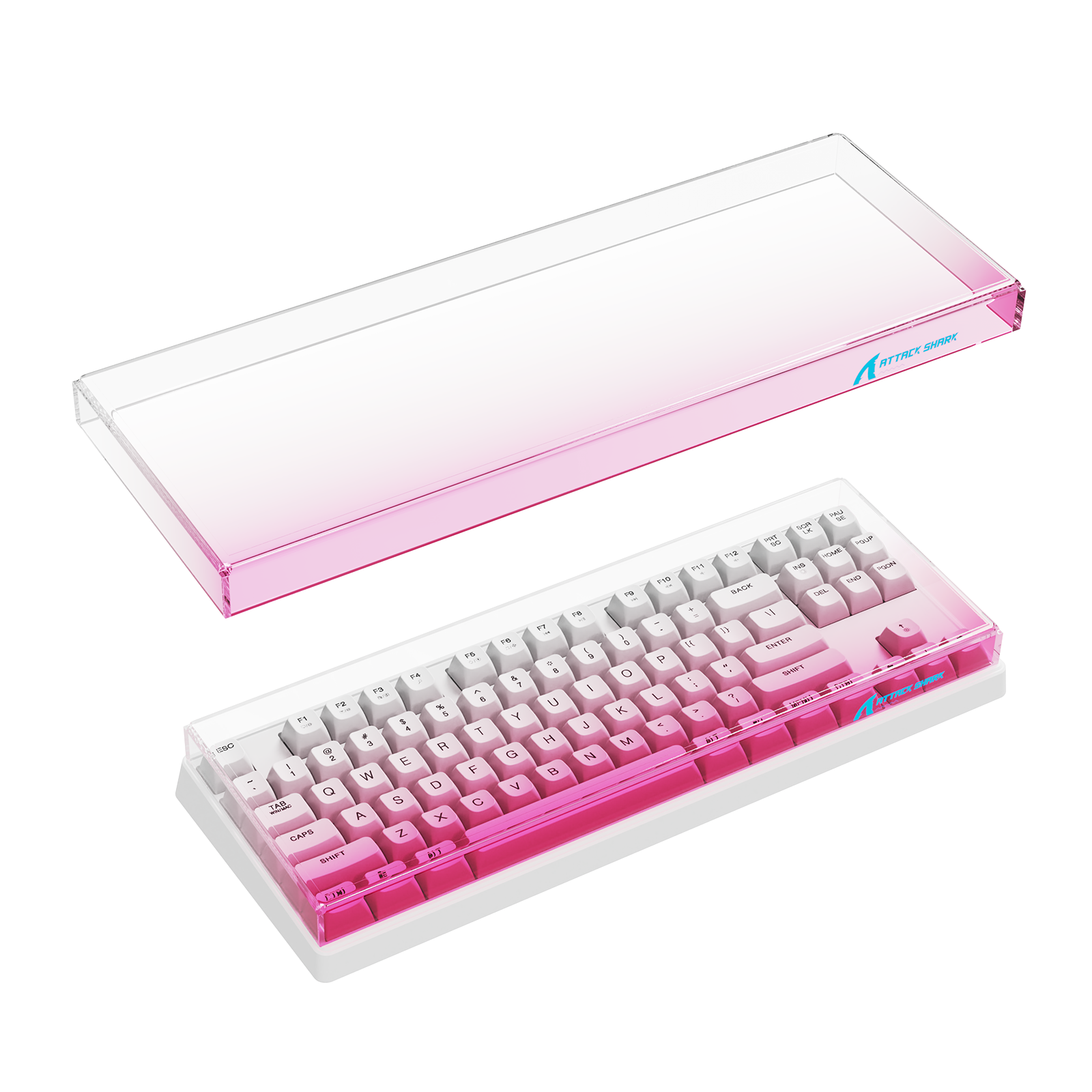 ATTACK SHARK 87 Tasti Tastiera Copertura Antipolvere