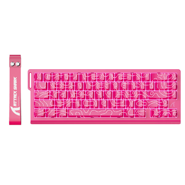 Contorni Rosa (Tasti con motivo trasparente) / Predefinito