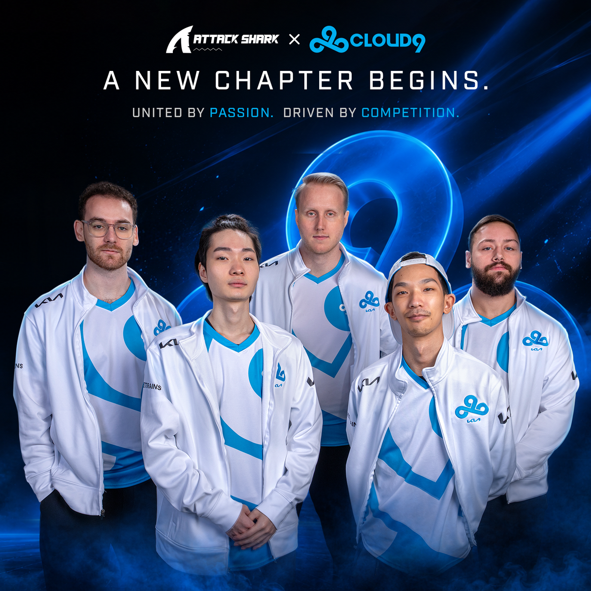 Partnership tra ATTACK SHARK e Cloud9