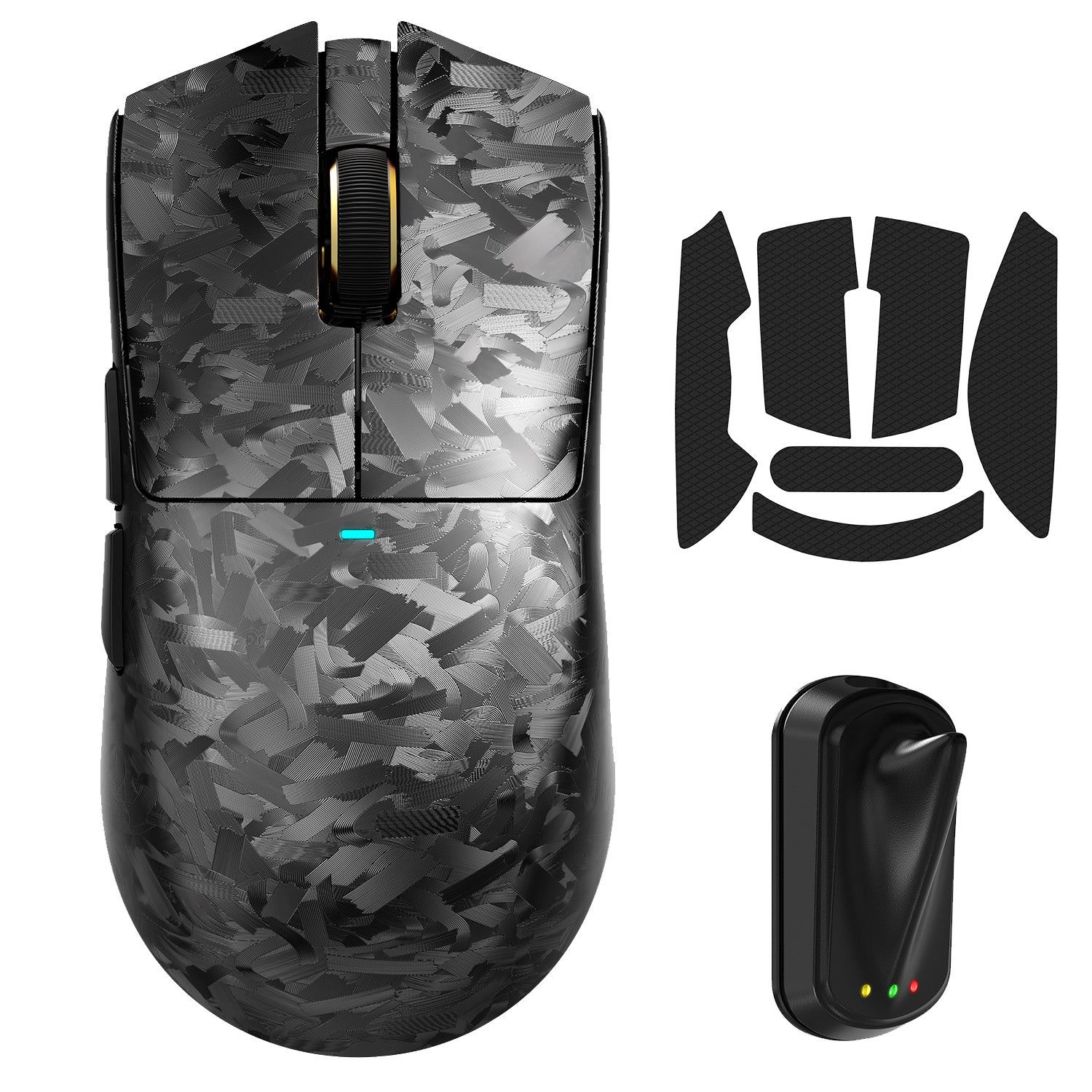 ATTACK SHARK X11 ULTRA Mouse da Gaming Wireless 8K in Fibra di Carbonio PAW3950MAX