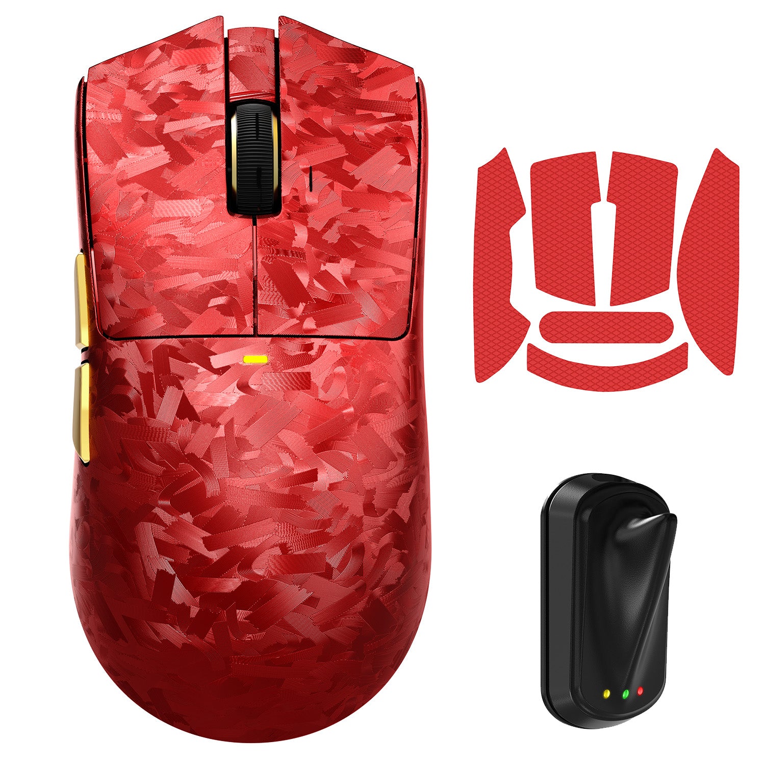 ATTACK SHARK X11 ULTRA Mouse da Gaming Wireless 8K in Fibra di Carbonio PAW3950MAX