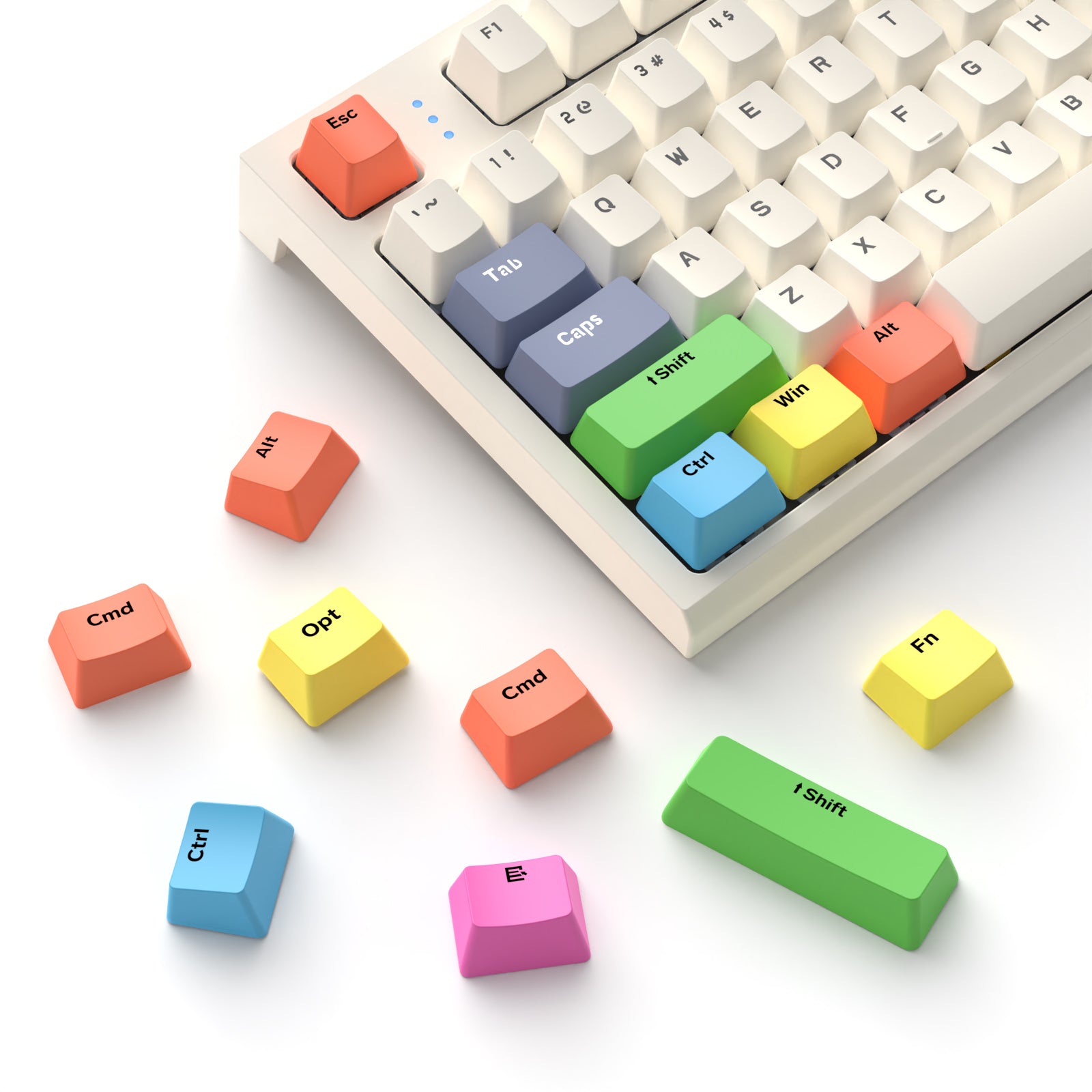 Keycaps colorati in PBT con profilo OEM personalizzato ATTACK SHARK