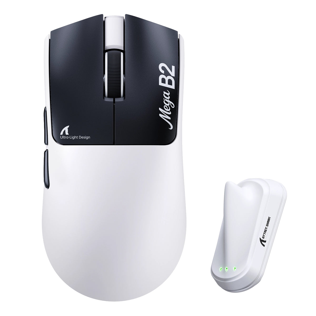 IN ARRIVO: ATTACK SHARK MEGA B2 TMR Mouse da gaming wireless magnetico