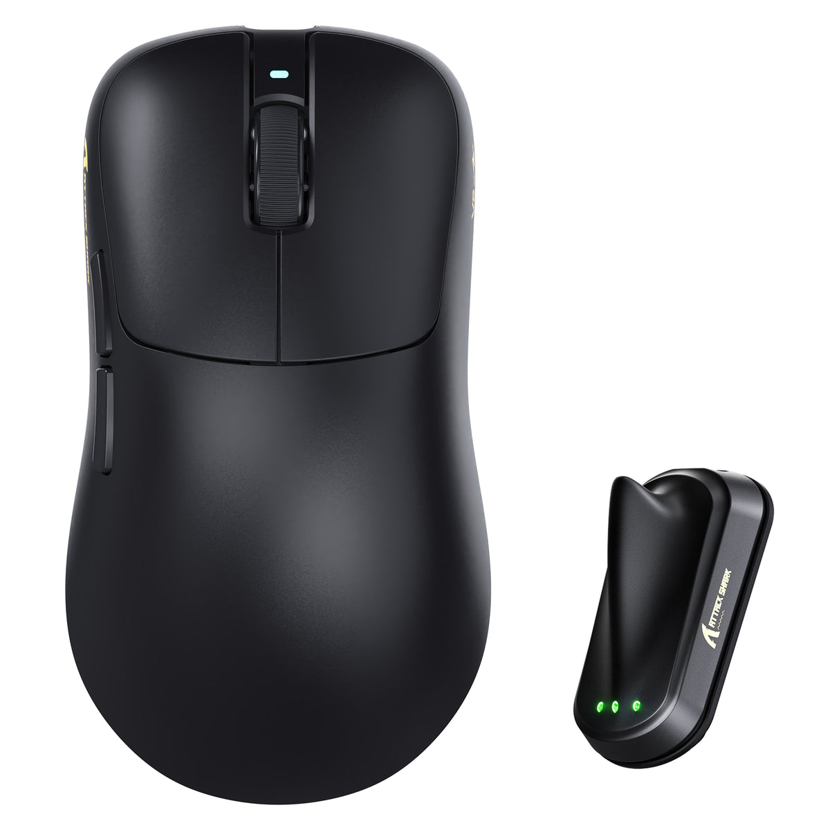 ATTACK SHARK V2 AIR PAW3955MAX Mouse da gioco wireless ergonomico
