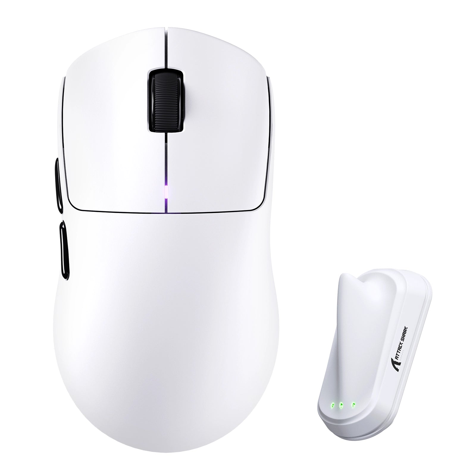 ATTACK SHARK F1 AIR 39 g Wireless PAW3955MAX Mouse da gaming