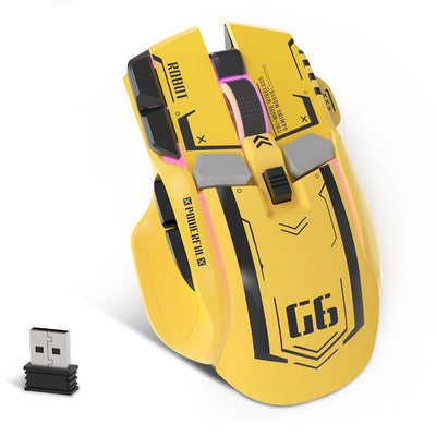 ATTACK SHARK G6 Mouse da gioco tri-mode