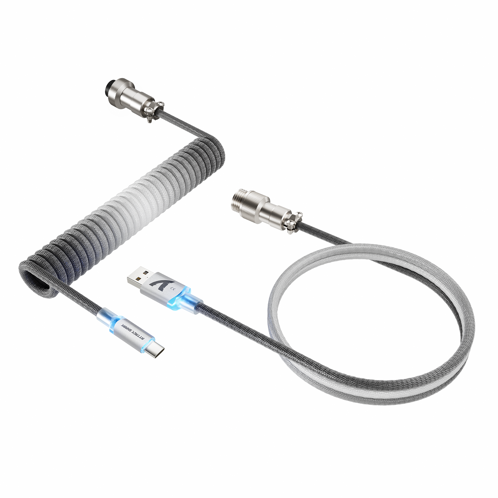 ATTACK SHARK C01ULTIMATE Cavo a spirale per tastiera magnetica 8KHz