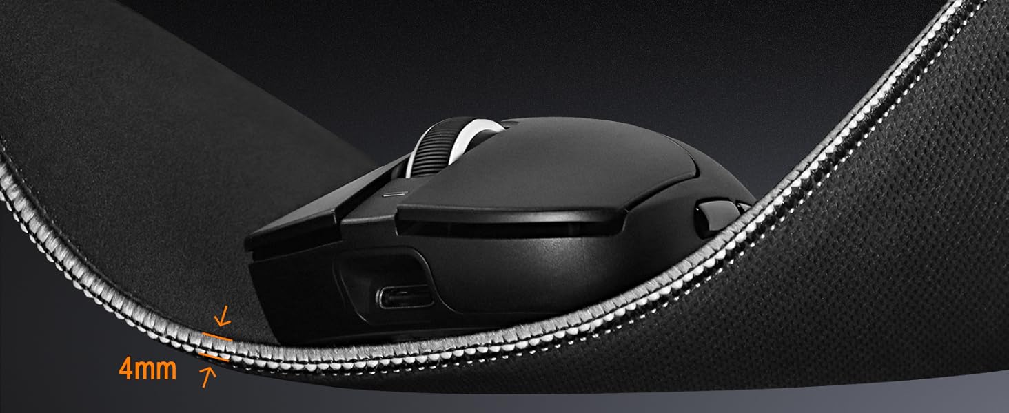 ATTACK SHARK CM02 Mousepad da Gioco eSport (450x400x4 MM)