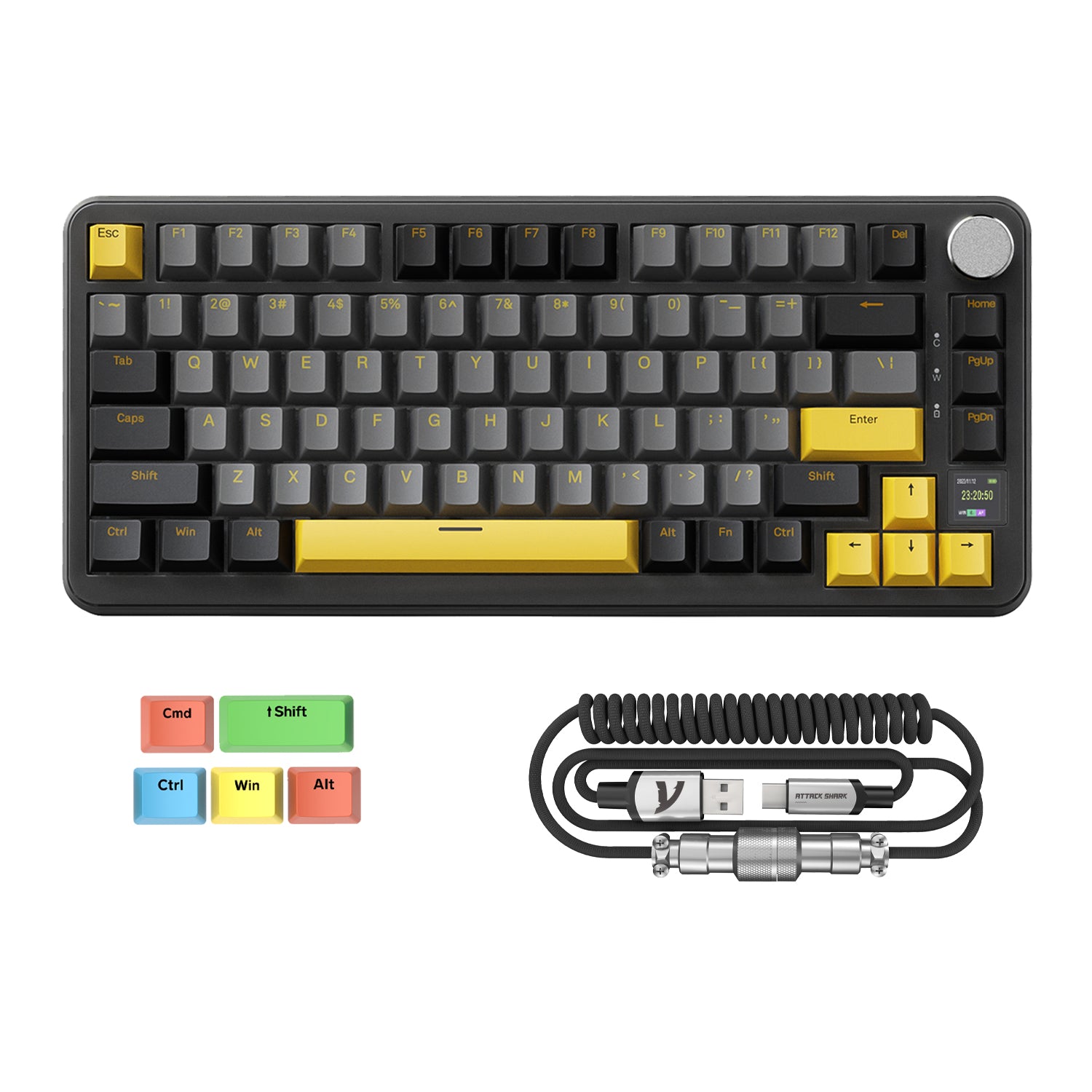 Tastiera Meccanica ATTACK SHARK X85PRO Tri-mode con Guarnizione