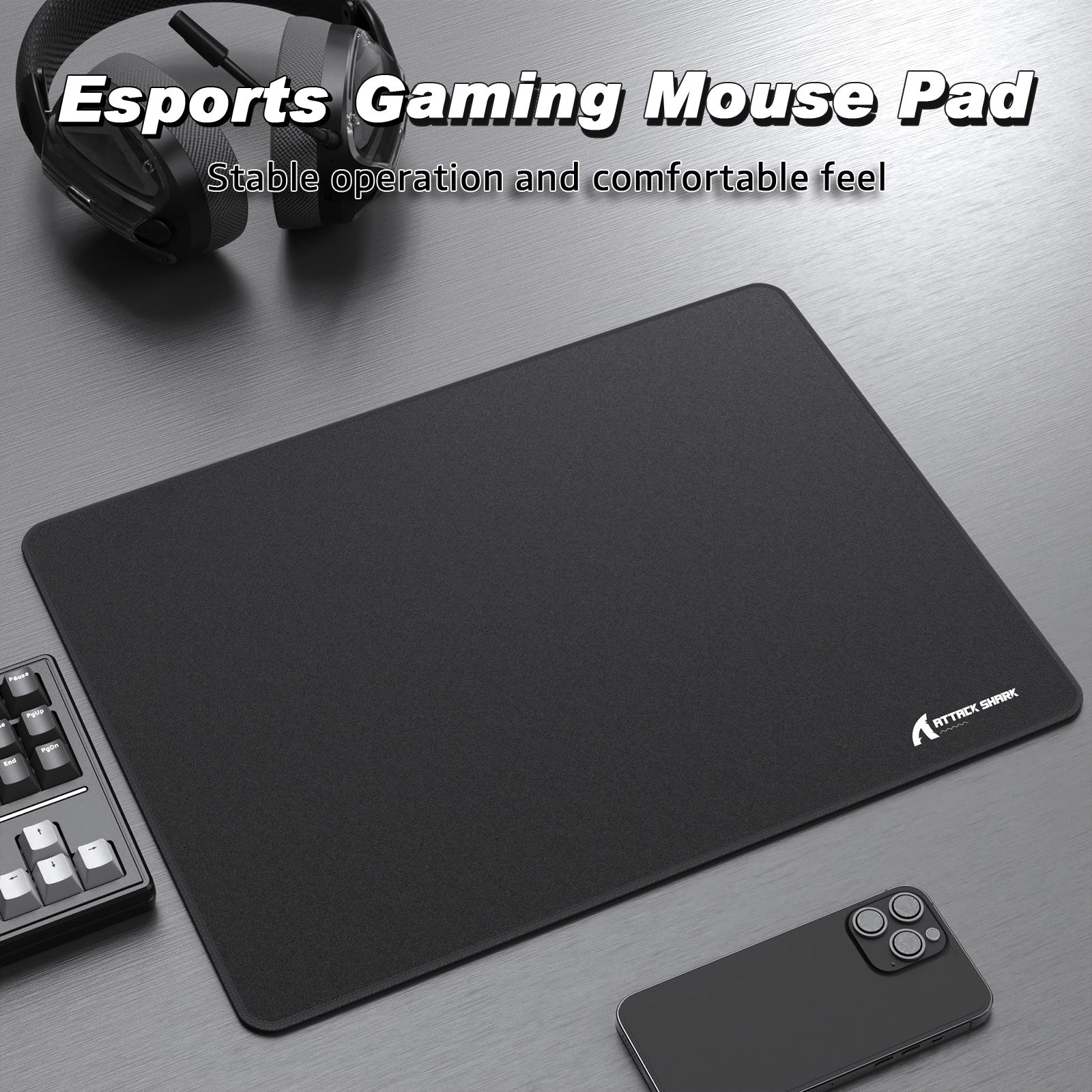 ATTACK SHARK CM02SE Mousepad da gioco eSport (410x310x4 MM)
