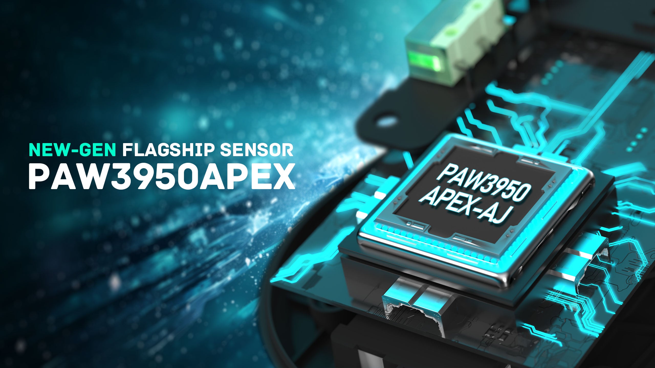 ATTACK SHARK x AJAZZ AJ159 APEX PAW3950 Mouse da gioco a tripla modalità 8K