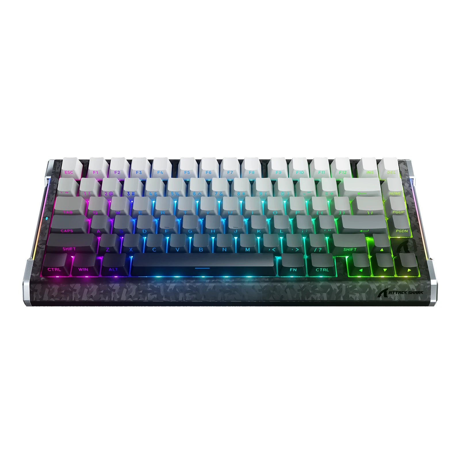 ATTACK SHARK R86 HE Tastiera con trigger rapido in fibra di carbonio e switch magnetici