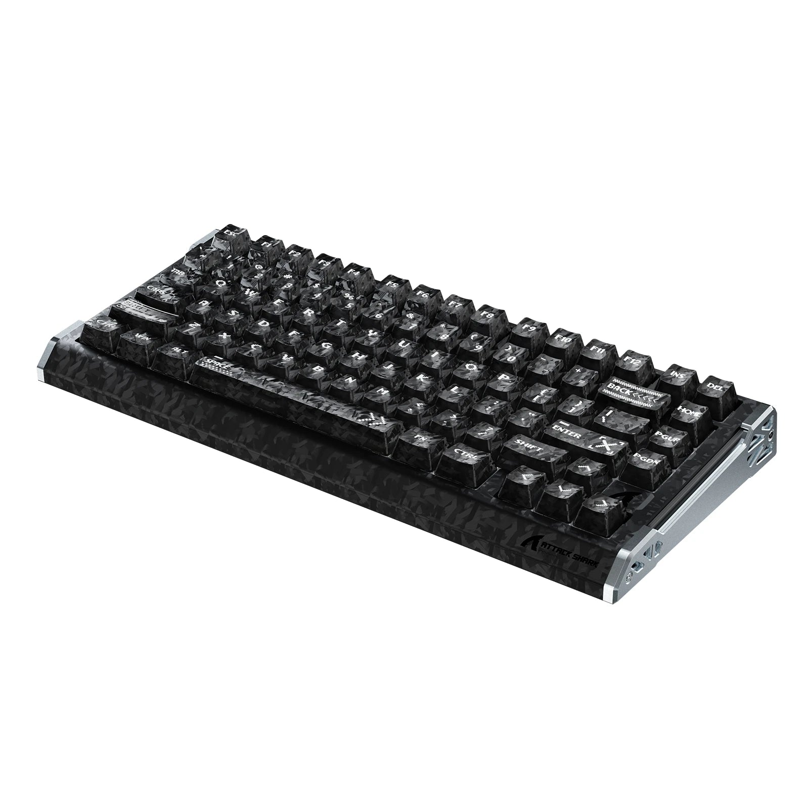 ATTACK SHARK R86 HE Tastiera con trigger rapido in fibra di carbonio e switch magnetici