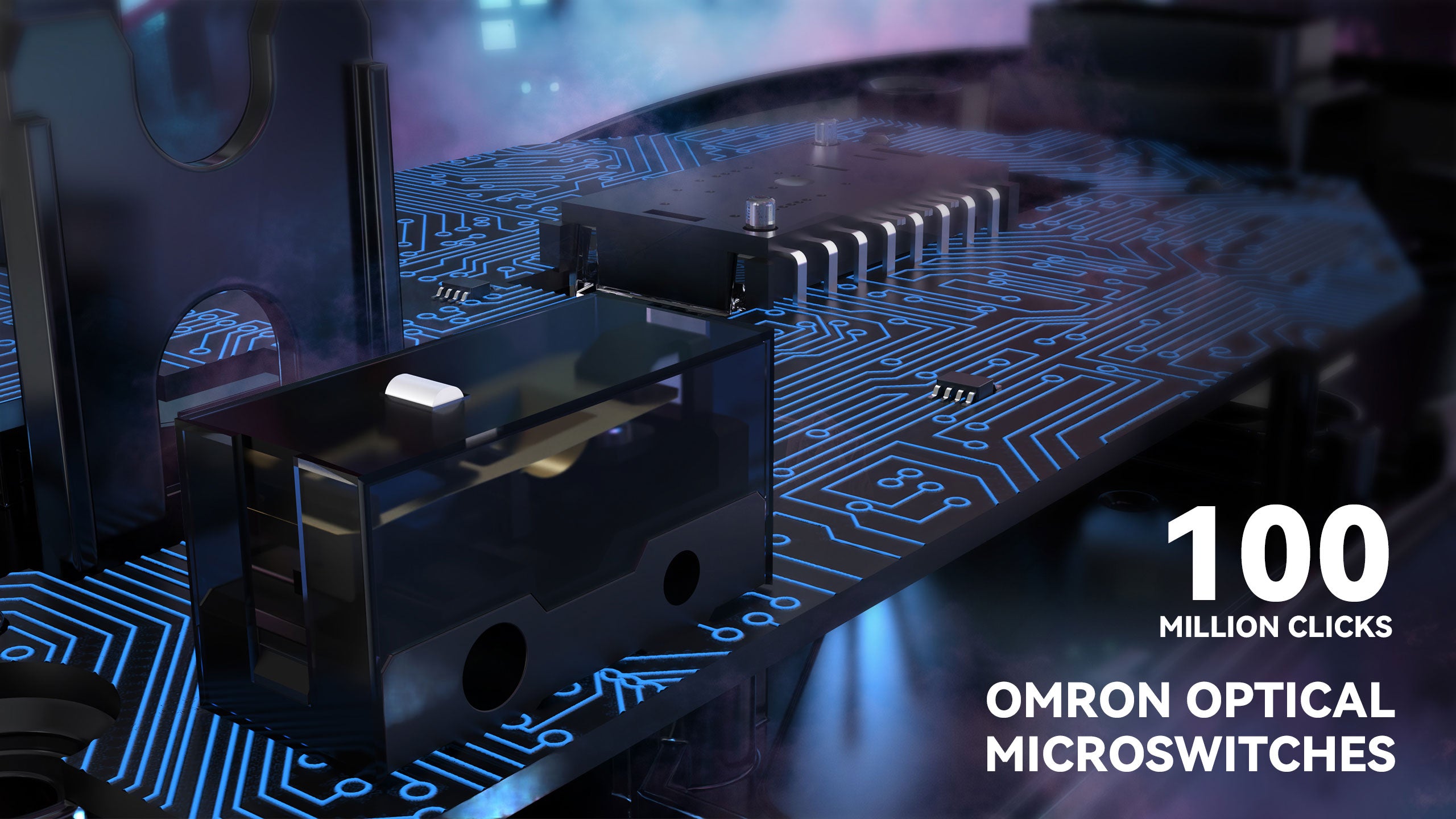 ATTACK SHARK X3MAX PAW3950 Mouse Gaming Wireless con Cavo a Spirale C06