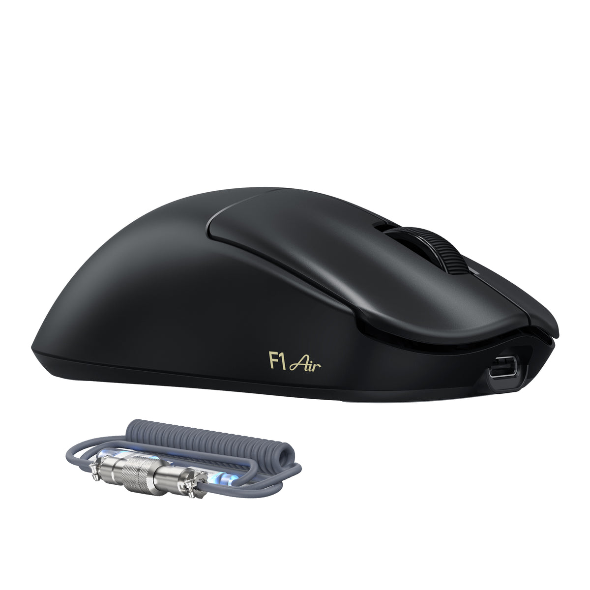 ATTACK SHARK F1 AIR 39g Mouse da gaming wireless con PAW3955MAX e cavo C06 Ultra