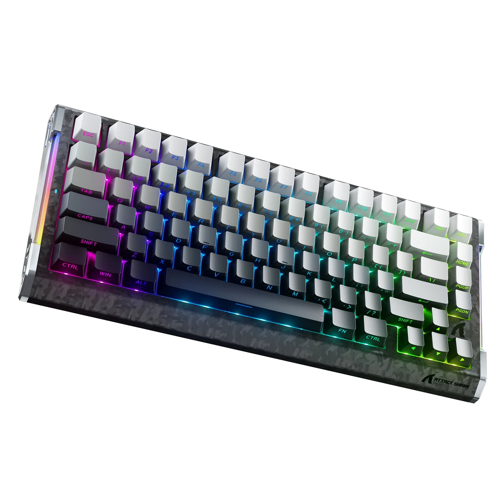 ATTACK SHARK R86 HE Tastiera con trigger rapido in fibra di carbonio e switch magnetici