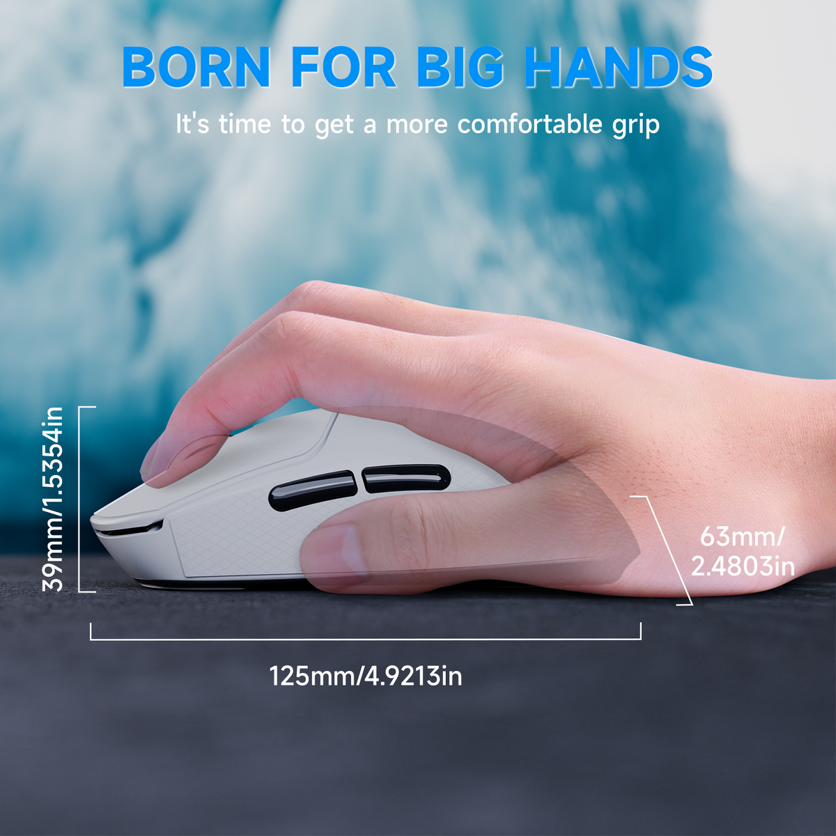 Mouse da gaming wireless tri-modalità ATTACK SHARK X8 PLUS con cavo C06 ULTRA