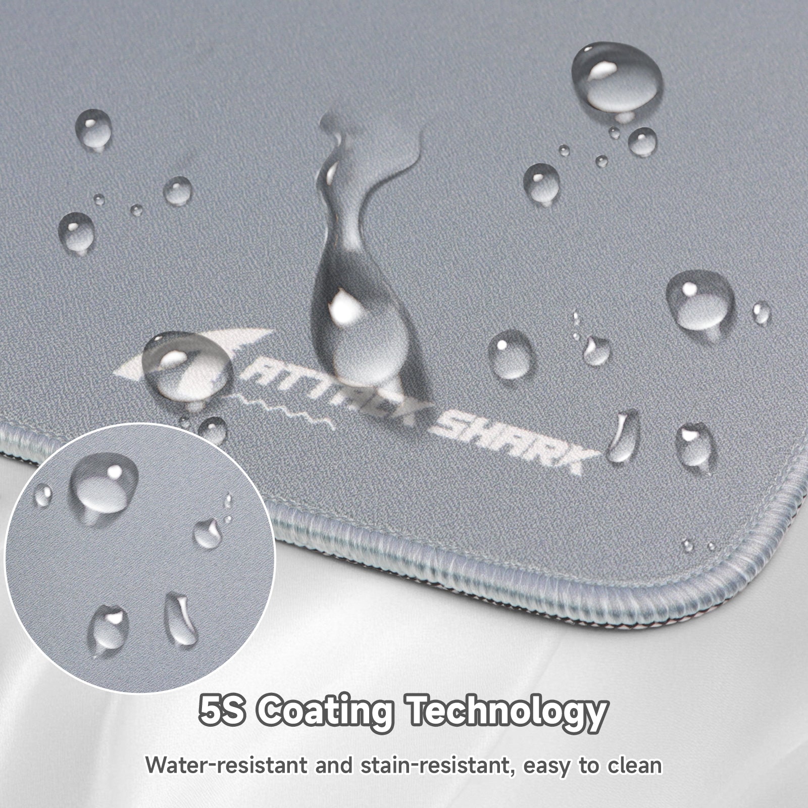 ATTACK SHARK CM02PRO Mousepad da gioco eSport (900x400x4 MM)