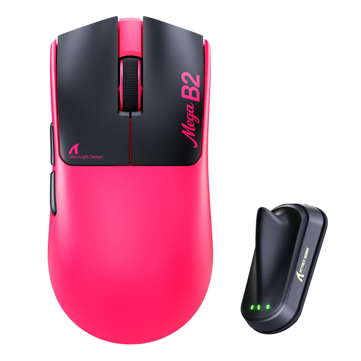ATTACK SHARK MEGA B2 TMR Mouse da gaming wireless magnetico