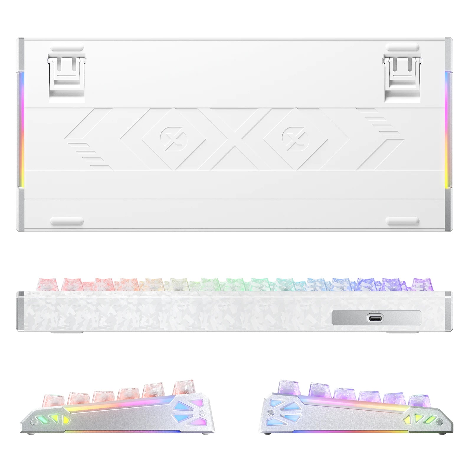 ATTACK SHARK R86 HE Tastiera con trigger rapido in fibra di carbonio e switch magnetici