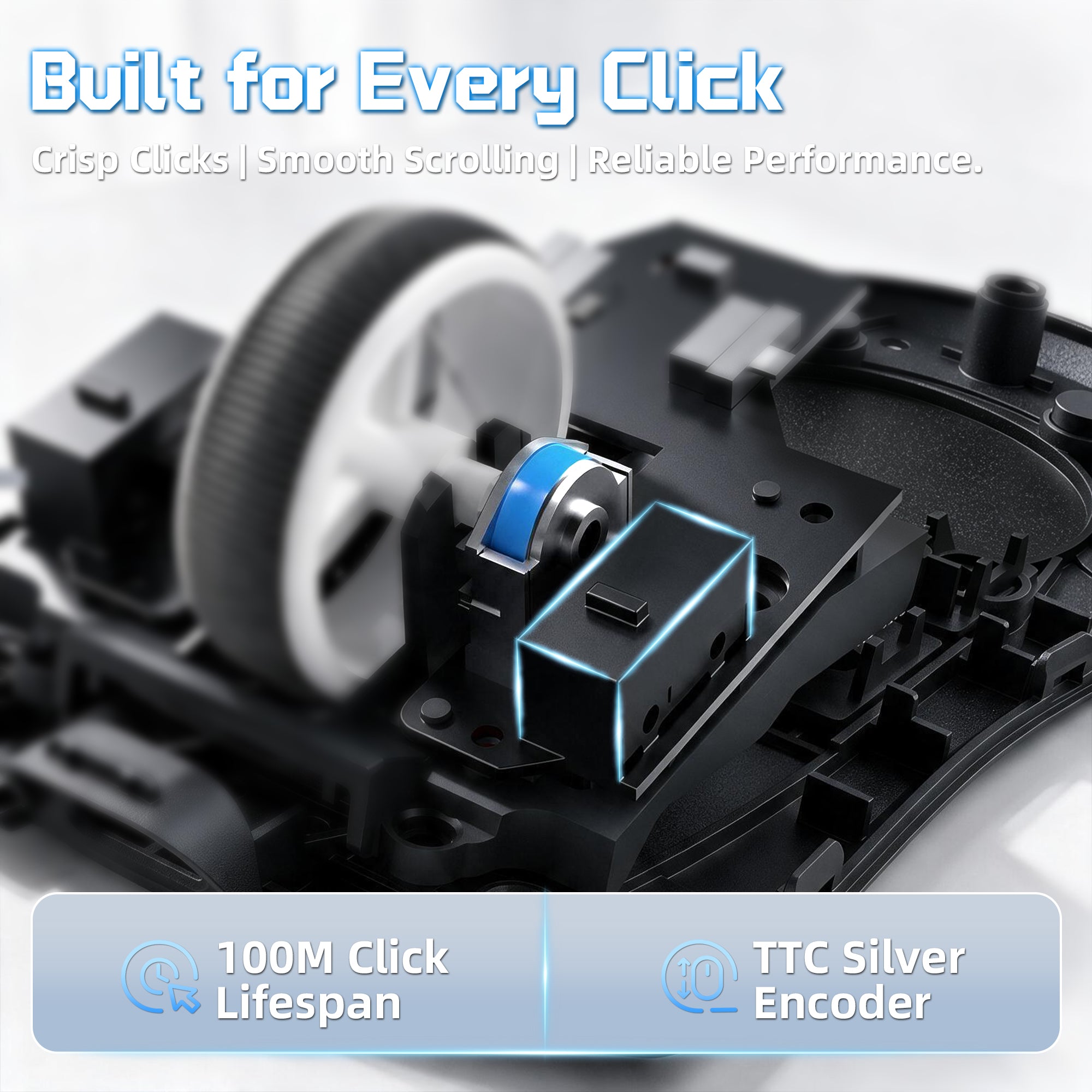Mouse da gioco wireless ATTACK SHARK X11 PRO V2 con dock di ricarica e display TFT