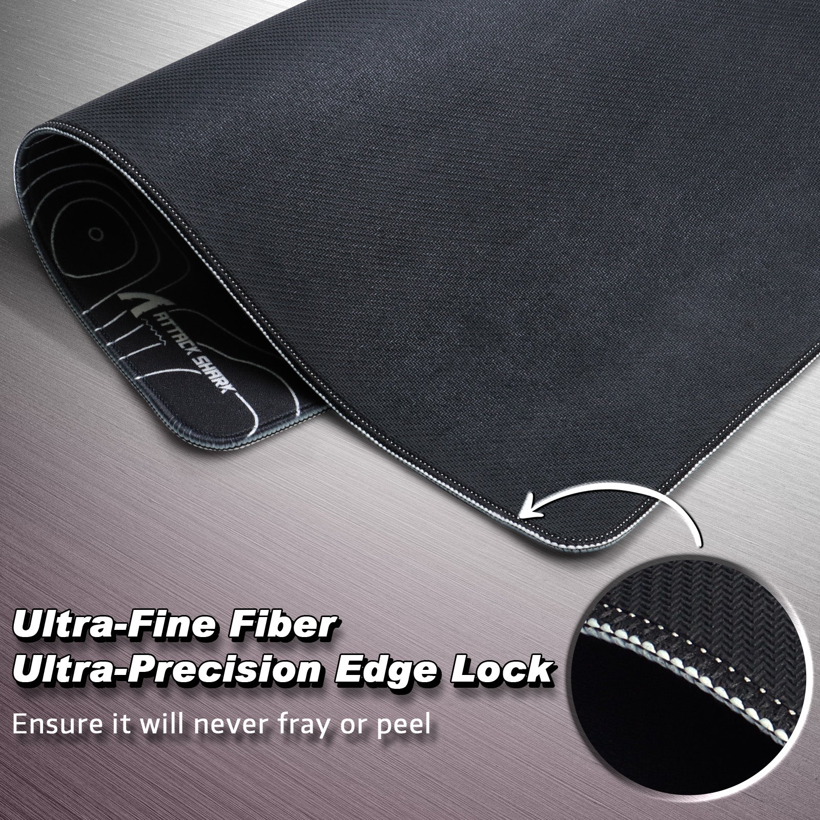 ATTACK SHARK CM02SE Mousepad da gioco eSport (410x310x4 MM)