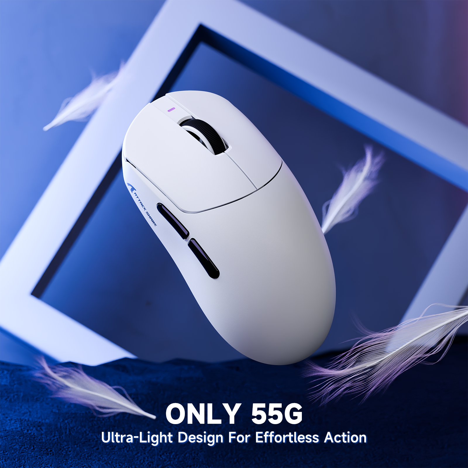 ATTACK SHARK X8PRO Mouse da Gioco Wireless Ultra-Leggero & Cavo C06ULTRA