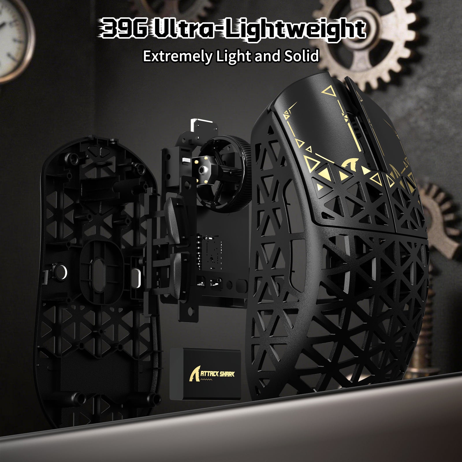 ATTACK SHARK R68 HE & R5 ULTRA Bundle Gaming in Fibra di Carbonio con Cavo Avvolto C01 ULTRA