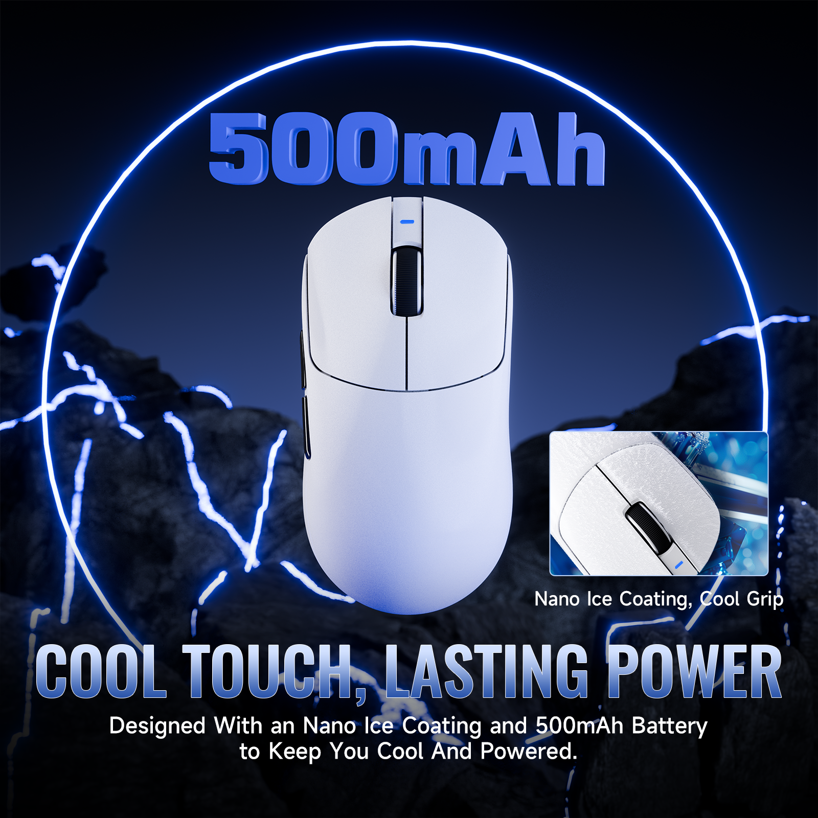 ATTACK SHARK X8 Series Mouse da Gioco Wireless Tri-mode Leggero