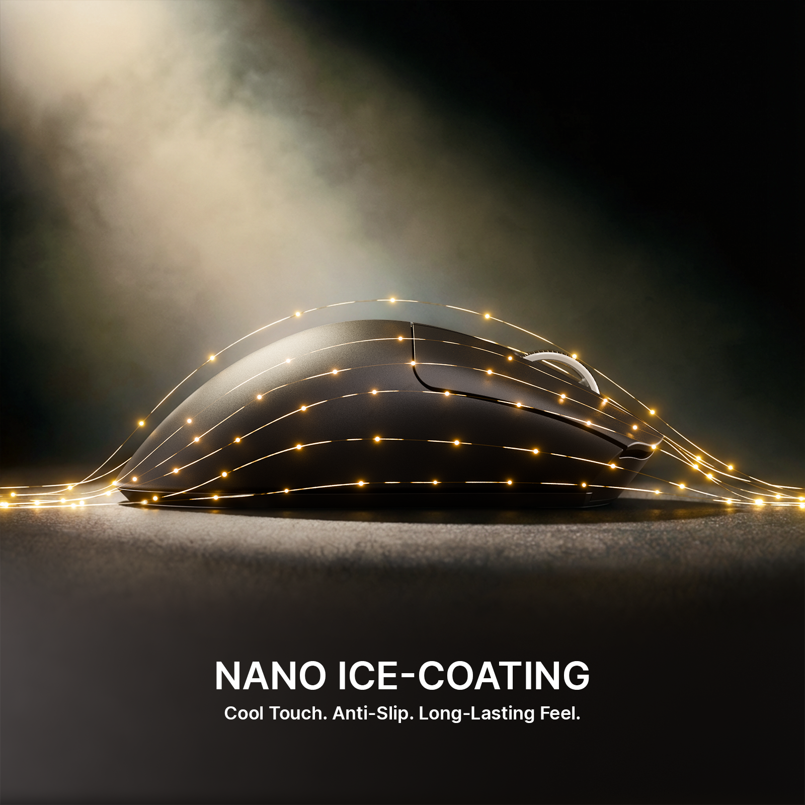 Mouse da gaming wireless ergonomico ultraleggero ATTACK SHARK V8