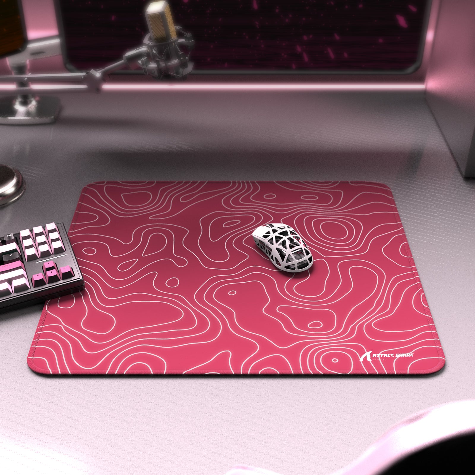ATTACK SHARK CM02 Mousepad da Gioco eSport (450x400x4 MM)