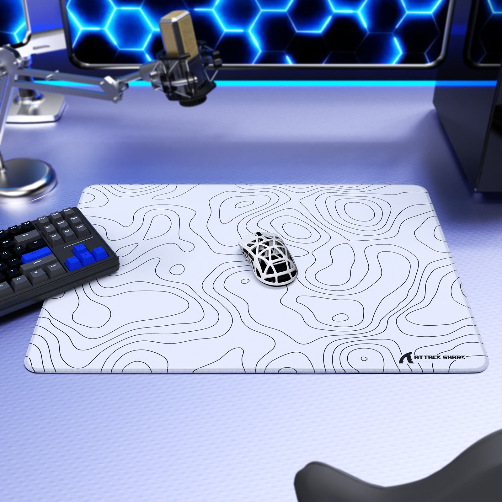 ATTACK SHARK CM02SE Mousepad da gioco eSport (410x310x4 MM)
