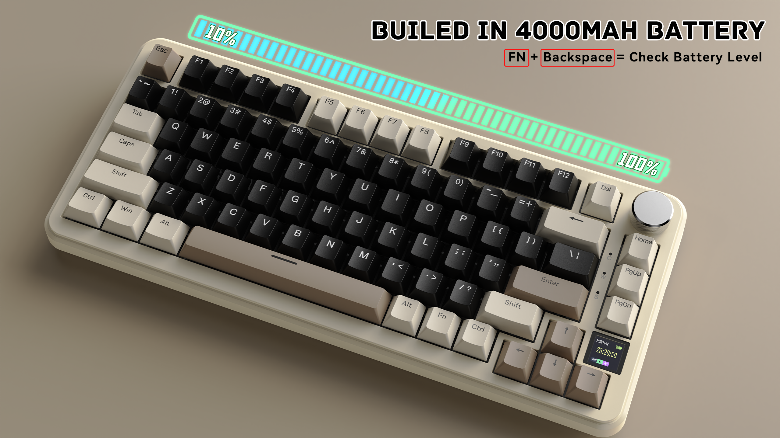 Tastiera Meccanica ATTACK SHARK X85PRO Tri-mode con Guarnizione