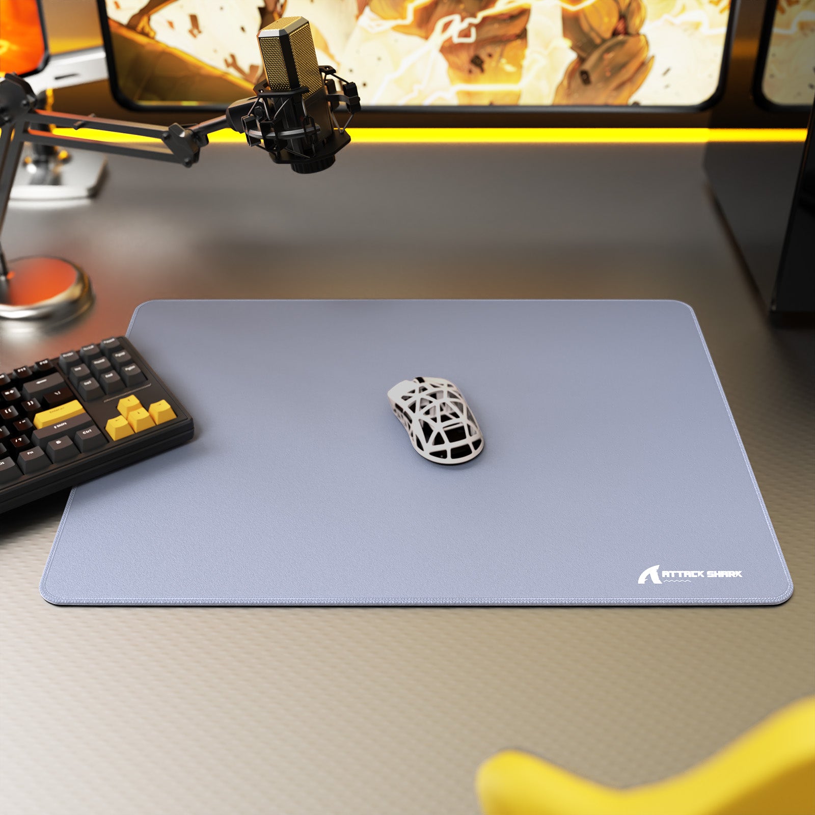 ATTACK SHARK CM02SE Mousepad da gioco eSport (410x310x4 MM)